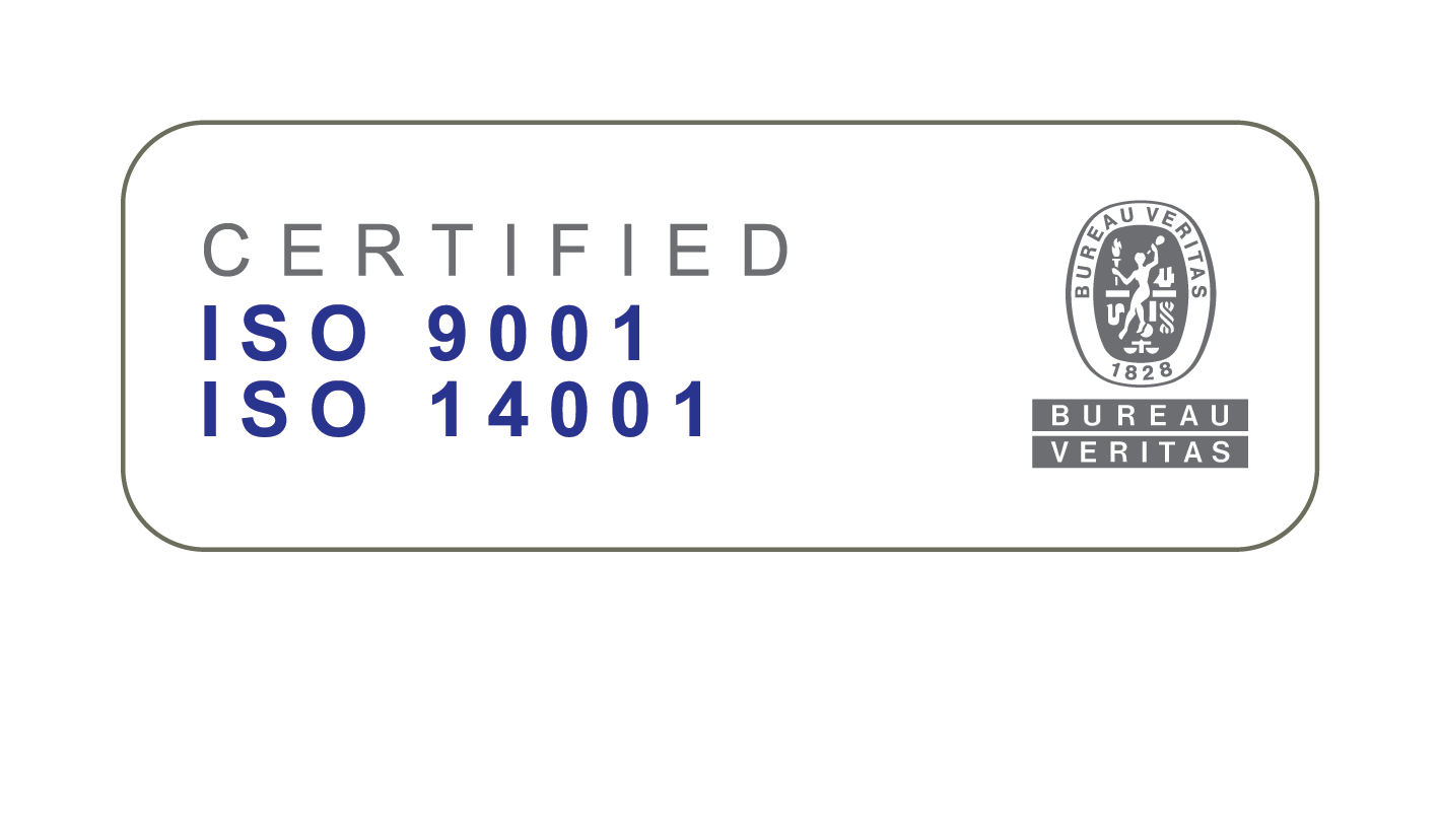 Bureau Veritas ISO 9001:2015 ja ISO 14001:2015 sertifikaat