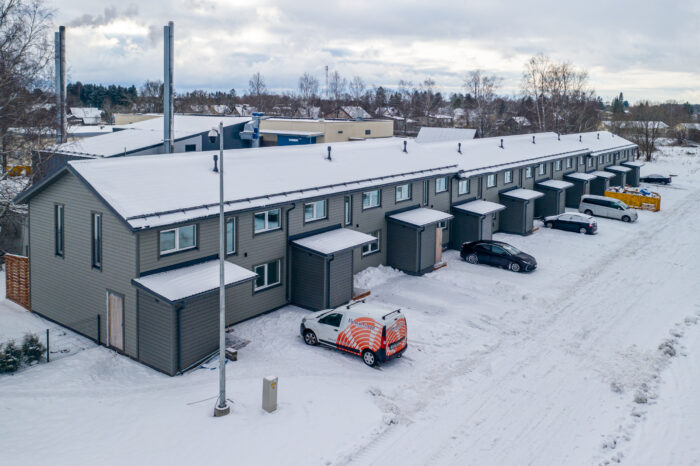 Niidu 30, Raasiku township. Apartment building construction